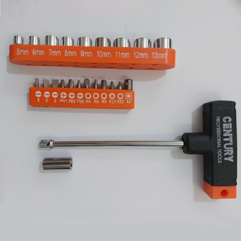 Bộ tuýp chữ T 1/4 Century (22 món) 150728-T22