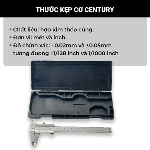 Thước cặp 6"/8"/12" Century