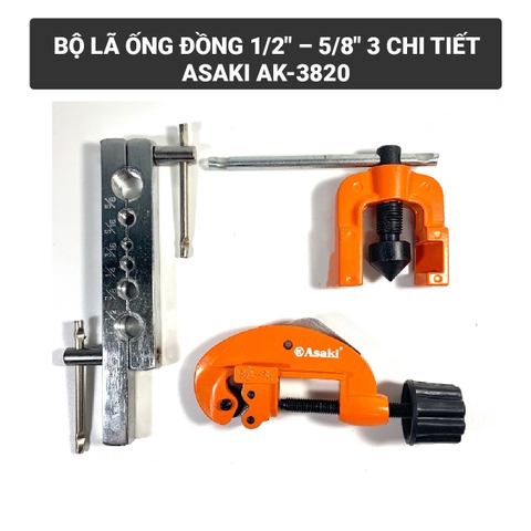 Bộ lã ống đồng Asaki AK-3820 / AK-3821