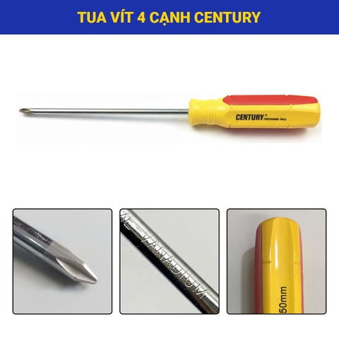 TUA VÍT SỌC BAKE (+) CENTURY – 3×100MM / 4×100MM / 6×150MM