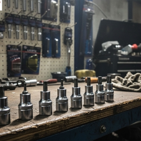 Đầu tuýp 1/2 inch ra đầu bông mai Licota T20 – T55