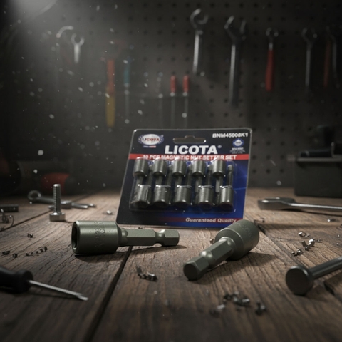 Đầu bắn tôn ngắn 8mm (8mmx45mm) LICOTA BNM45008K1