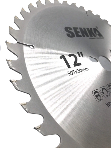[Senka] Lưỡi hợp kim cưa gỗ cao cấp khe Laze