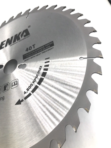 [Senka] Lưỡi hợp kim cưa gỗ cao cấp khe Laze