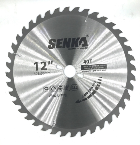 [Senka] Lưỡi hợp kim cưa gỗ cao cấp khe Laze