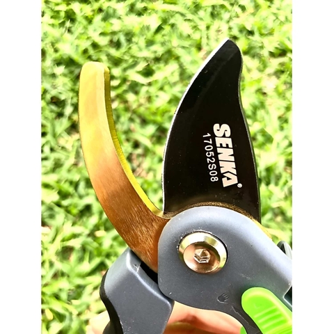 [Senka] KÉO CẮT CÀNH CÁN CAO SU TAY ĐIỀU CHỈNH LỚN NHỎ  8''/210mm 17052S08