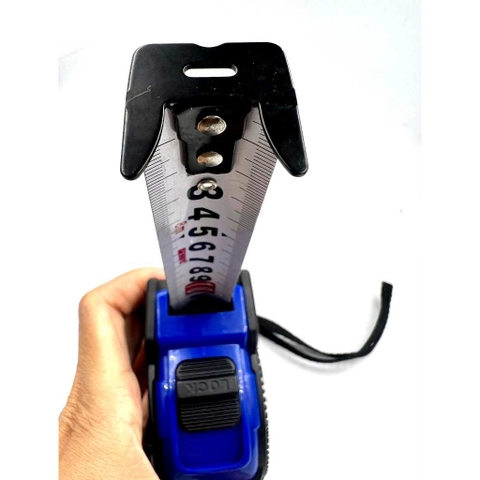 [Senka] Thước đo cao su bề mặt thước phủ Nylon coat 2 mặt