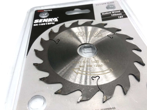 [Senka] Lưỡi hợp kim cưa gỗ cao cấp