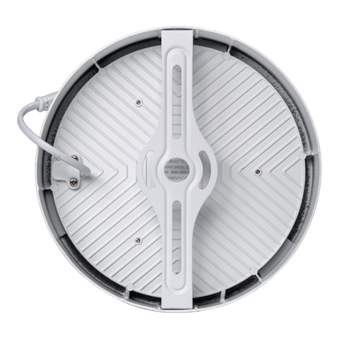 Đèn LED Downlight ốp nổi tràn viền trắng, mặt tròn 24W - 3 chế độ màu SRDL-24/3C