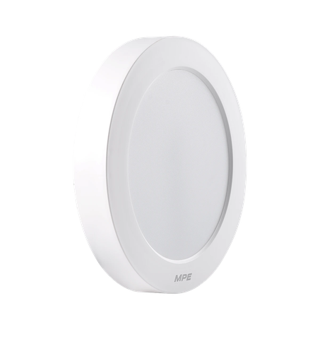 Đèn Led ốp nổi panel tròn 12W SRPL2-12T 1200Lm 6000-6500K MPE (Ø173x32)