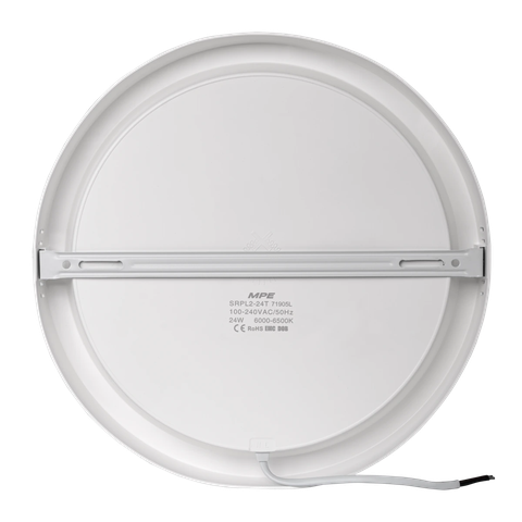 Đèn Led ốp nổi panel tròn 24W SRPL2-24T 2400Lm 6000-6500K MPE ( Ø300x35)