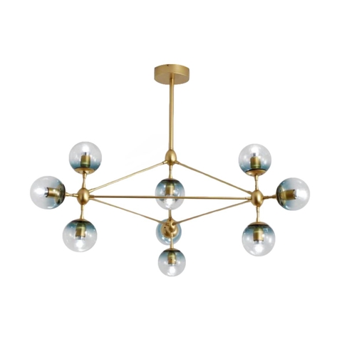 [DUHAL] Đèn Chùm Led Treo Thả Phòng Khách 9X5W (TD30)