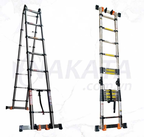 Thang Rút Đôi Inox A 2m8 Nakita TM256