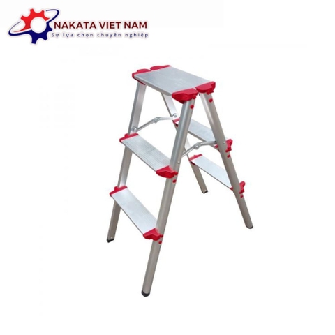 Thang nhôm bậc bằng NaKaTa đỏ