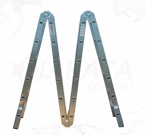 Thang nhôm gấp 4 đoạn 6m9 Nakata VN-406