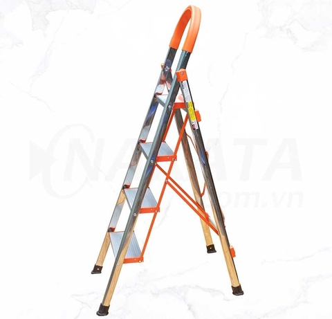Thang Nhôm Ghế 4 Bậc Nakata VN104B