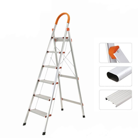 Thang ghế gia đình tay vị nhôm Nakata (Khung nhôm)