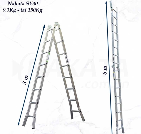 Thang Nhôm Khóa Tự Động A 3m Nakata VN30A