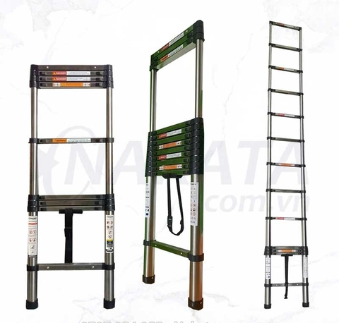 Thang Rút Đơn Inox 5m8 Nakita TM158