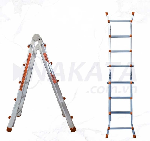 Thang nhôm gấp đa năng Nakata TY4A