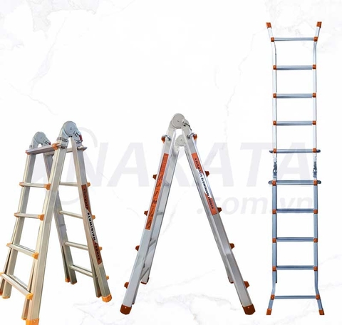 Thang nhôm gấp đa năng Nakata TY5A