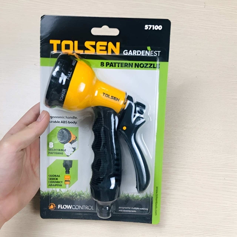 57100 Súng phun nước 8 tia Tolsen (12/48)
