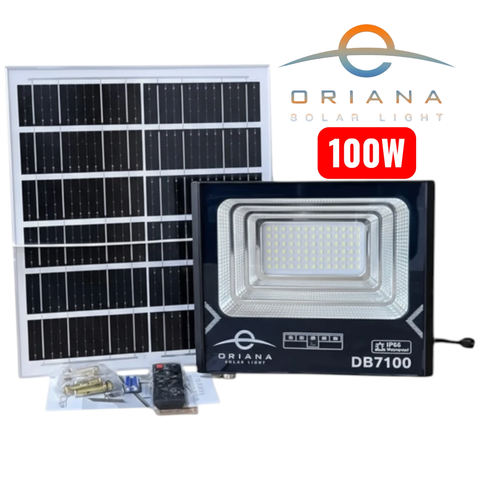Đèn pha Năng lượng mặt trời Oriana 100W DB-7100
