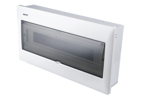 TS-20 Tủ điện âm tường chứa MCB 15-20 đường MPE (đế sắt)