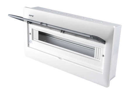 TS-20 Tủ điện âm tường chứa MCB 15-20 đường MPE (đế sắt)
