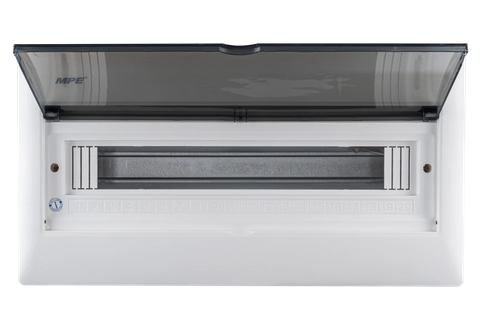 TS-20 Tủ điện âm tường chứa MCB 15-20 đường MPE (đế sắt)