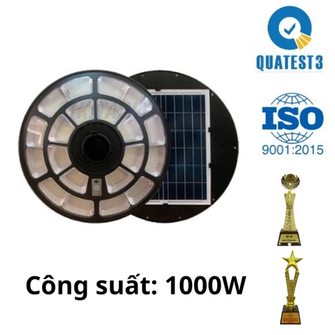 [1000W] Đèn năng lượng mặt trời KITAWA hình đĩa bay UFO 1000W UF31000