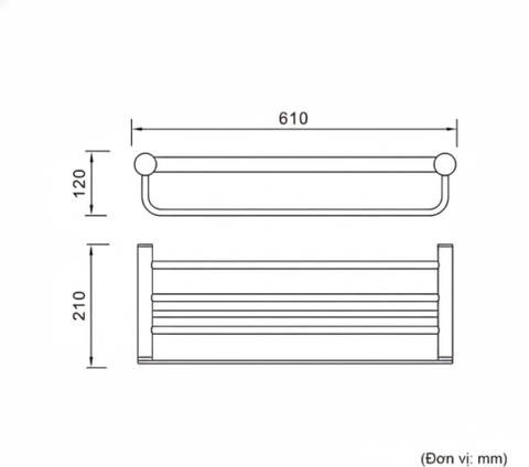 [Rangos] Vắt khăn giàn cao cấp RANGOS RG-PK4804