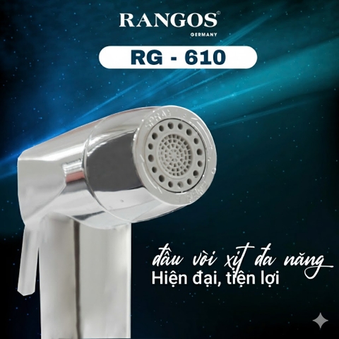 [Rangos] Bộ vòi xịt vệ sinh Rangos RG-610