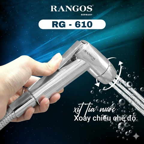 [Rangos] Bộ vòi xịt vệ sinh Rangos RG-610