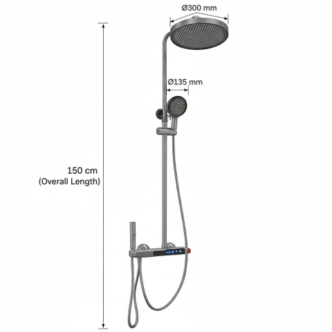 [Rangos] Sen cây nhiệt độ phím đàn Rangos 4 chức năng RG-346
