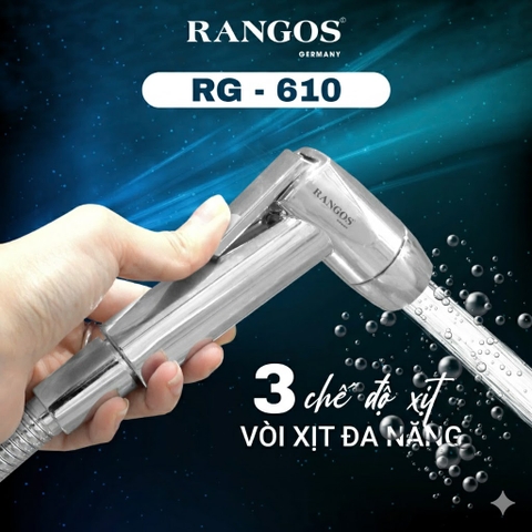 [Rangos] Bộ vòi xịt vệ sinh Rangos RG-610