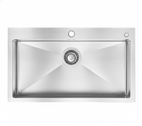 [Rangos] Chậu rửa bát handmade 1 hố lớn RGS-7545