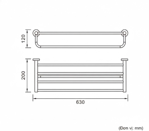 [Rangos] Vắt khăn giàn cao cấp RANGOS RG-PK1904