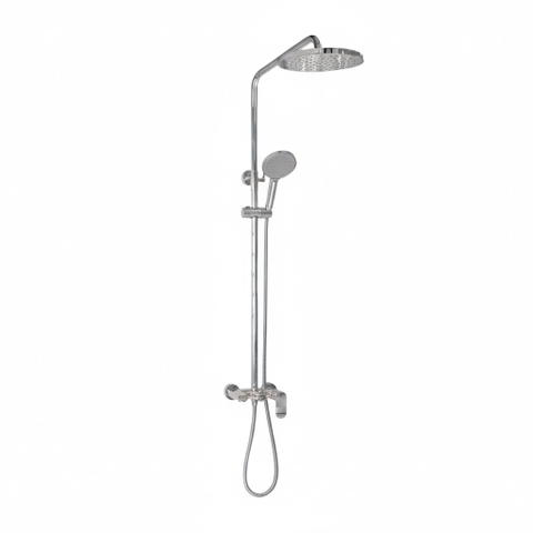 [Rangos] Sen cây đồng mạ crom cao cấp RG-318B (Bát tròn logo)