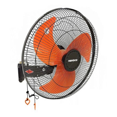 Quạt treo CN NWF1822 65W (đen cam) Nanoco