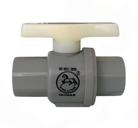 Van Bi Nhựa Tay Trắng AFF160-BS – Size 168mm, Van Nhựa PVC Dẫn Nước Dân Dụng & Tưới Tiêu