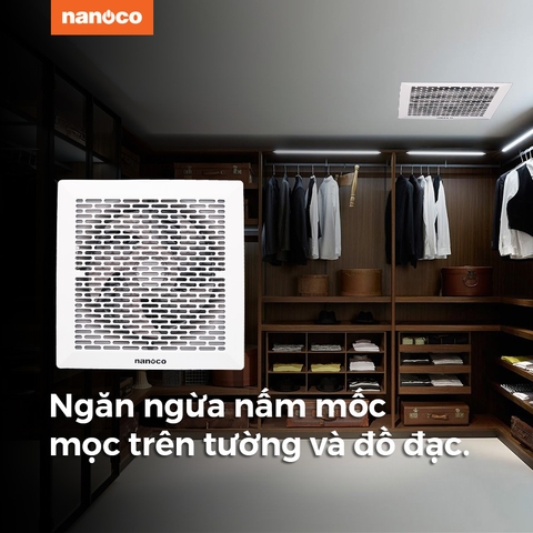 Quạt Hút Siêu Mỏng Nanoco NMV1523 – 15W