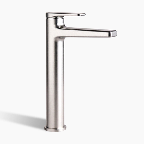 [Luxta] Vòi lavabo nóng lạnh (Thân ống trúc, tay gật gù, bao gồm dây cấp) L1229B