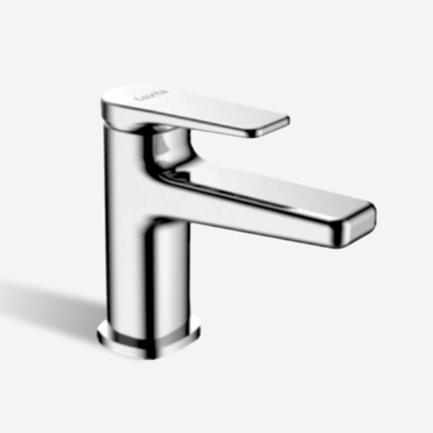 [Luxta] Vòi lavabo nóng lạnh (Thân ống trúc, tay gật gù, bao gồm dây cấp) L1229