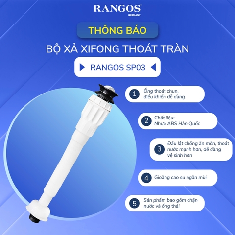 [Rangos] Bộ xã Xifong có thoát tràn RG-SP03