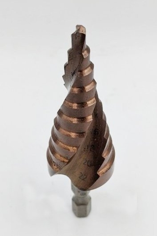 [Senka] Mũi khoan tháp xoắn - khoan Inox Ø4-22 /10BẬC 20B422