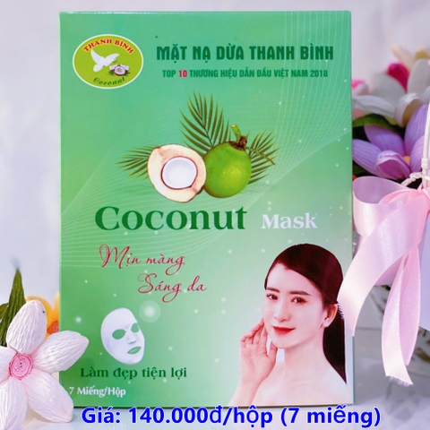 Mặt nạ dừa thiên nhiên