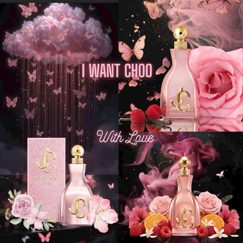 JIMMY CHOO I WANT CHOO WITH LOVE - Sự ngọt ngào với đầy tình yêu từ JC.