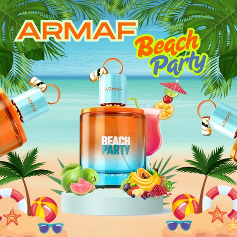 BEACH PARTY BY ARMAF – Chạm vào hè rực rỡ! 🌴🌊🌞