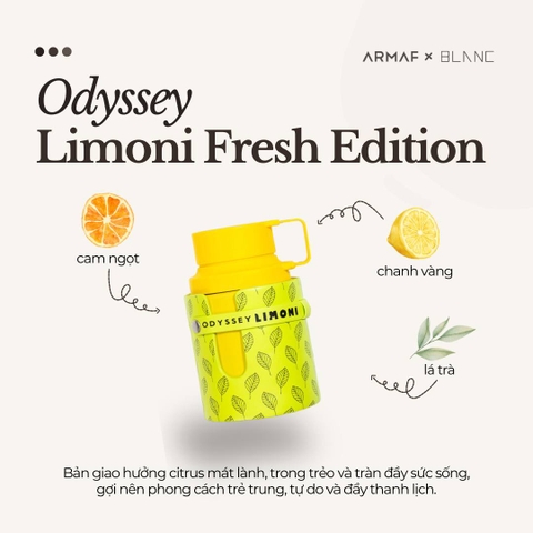 ODYSSEY LIMONI FRESH - Giai điệu sôi động của mùa hè!